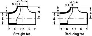 Thông số kích thước tê hàn