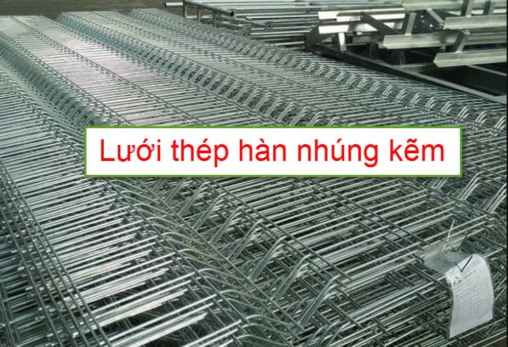 Lưới thép hàn nhúng kẽm